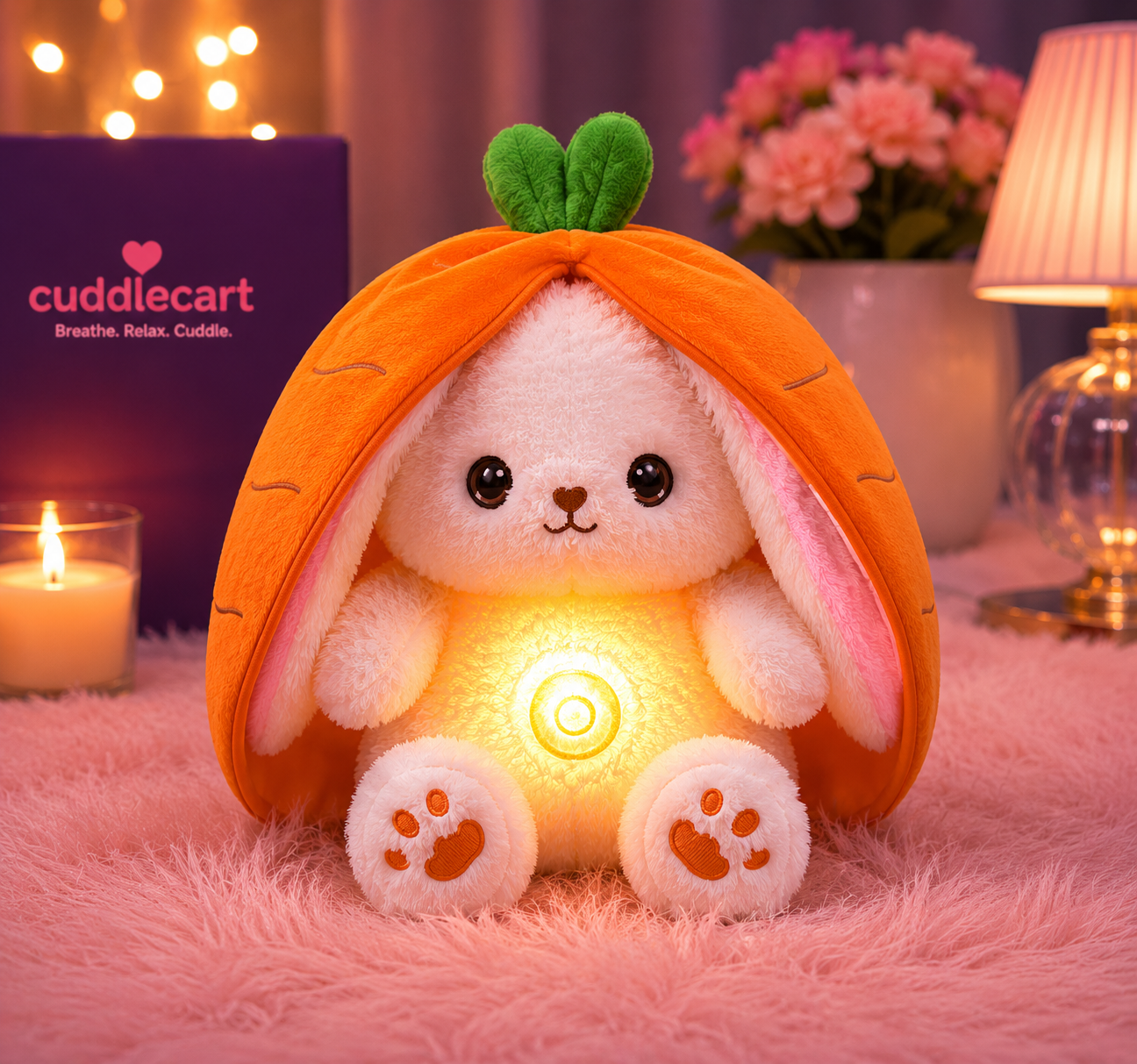 🌸🐰 Kawaii Dream Duo — Kuromi Glow Plush + Fluffy Bunny | Most Viral 2026 Combo | Save Big | CuddleCart