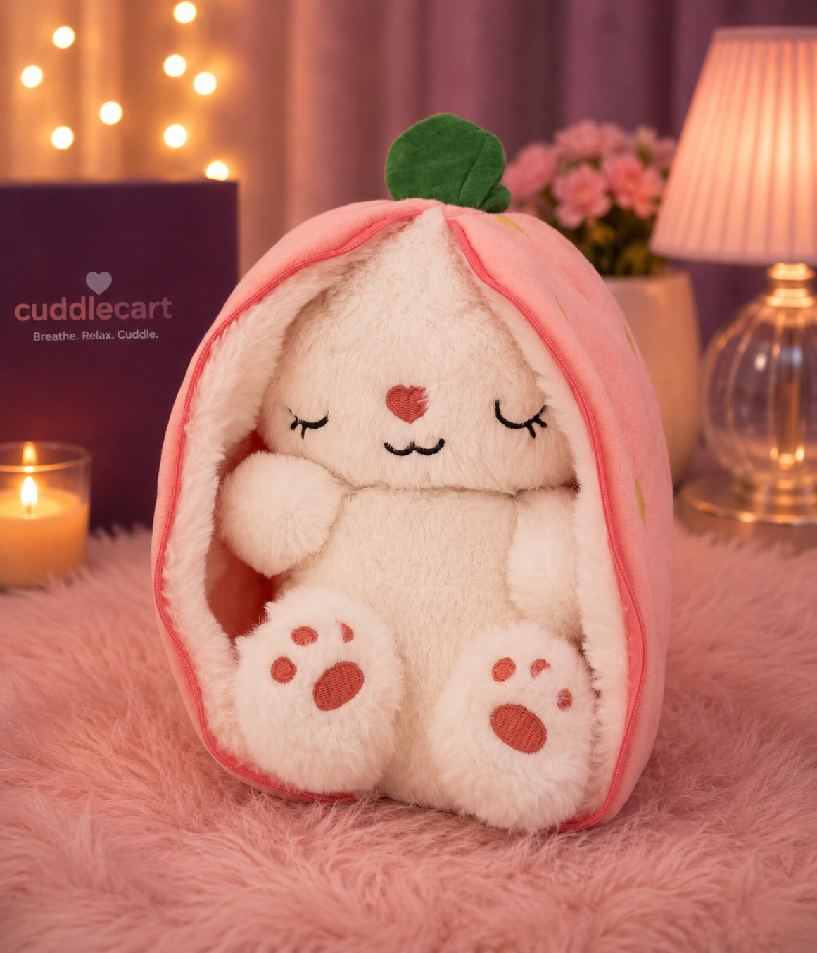 Fluffy Bunny Plush