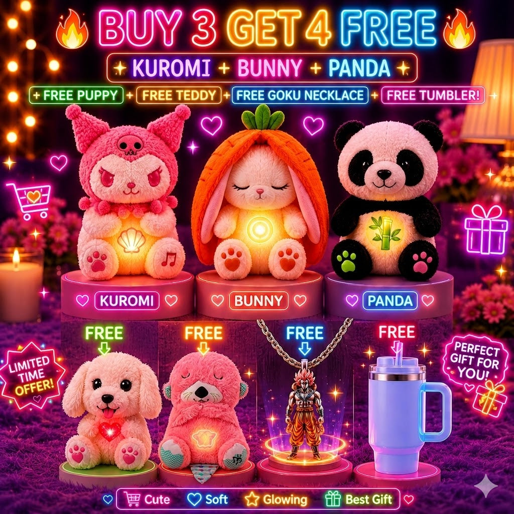 🎁 Buy kuromi and get Teddy+GlowPaws Puppy Free Gift