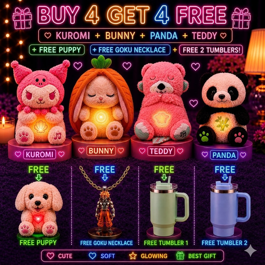 🎁 Buy kuromi and get Teddy+GlowPaws Puppy Free Gift