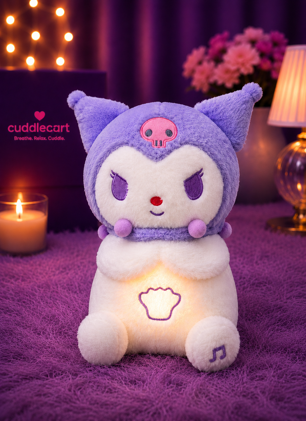 Kuromi Glow Plush